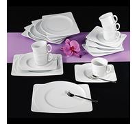 Seltmann Service à café en Porcelaine Blanche