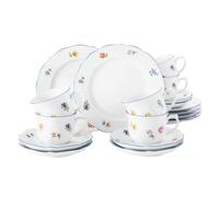 Seltmann Weiden 001.717234 Kaffeeservice 18-teilig Sonate Nostalgie, Weiß, 43.0 x 24.0 x 18.1 cm