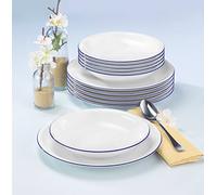 Seltmann Weiden 001.718873 Service de table 12 pièces 10795 pour 6 personnes Blanc