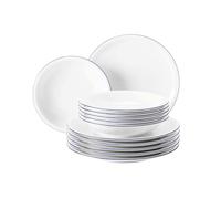 Seltmann Weiden 001.718873 Service de table 12 pièces 10795 pour 6 personnes Blanc