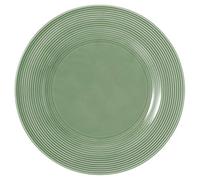 Seltmann Weiden 2 assiettes plates rondes de 27,5 cm, vert sauge