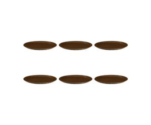 Seltmann Weiden Assiette Terra Ø 27.8 cm. lot de 6 Earth Brown