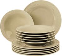 Seltmann Weiden Beat Beige Service de table 12 pcs.