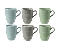 Seltmann Weiden Beat Lot de 6 tasses avec anse 3 couleurs