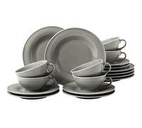 Seltmann Weiden Beat Perlgrau Service à thé 18 pcs. petit