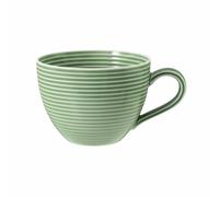 Seltmann Weiden Beat Vert sauge Soucoupe à café Tasse à café 260 ml