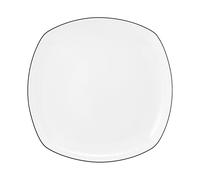 Seltmann Weiden Lido Black Line Assiette carrée 26cm