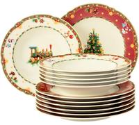 Seltmann Weiden Marie-Luise Noël nostalgique Service de table 12 pcs.