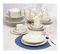 Seltmann Weiden Marie-Luise Streublume Service de table 42 pièces en porcelaine multicolore