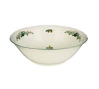 Seltmann Weiden Marieluise Christmas Saladier Rond en Porcelaine Vert/Multicolore 23.1 x 23.1 x 7,4 cm
