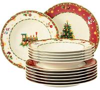 Seltmann Weiden Marieluise Tafelservice 12-teilig, Weihnachtsnostalgie