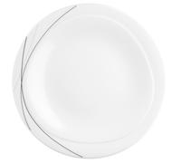 Seltmann Weiden Porzellan Trio Highline Assiette à déjeuner 23 cm Blanc