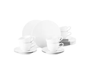 Seltmann Weiden Service à café Life 18 pièces Blanc