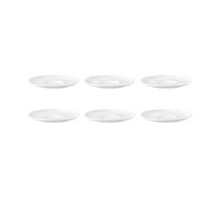 Seltmann Weiden Soucoupe à café Terra Ø 12 cm. lot de 6 Blanc