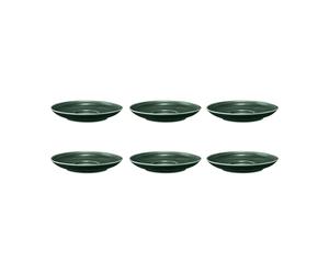 Seltmann Weiden Soucoupe à café Terra Ø 12 cm. lot de 6 Moss Green