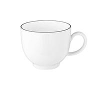 Seltmann Weiden Tasse à café - 0,22 L - Diamètre : 10,7 - Hauteur : 6,7 cm - Lido - Forme : Rond - Blanc - 10826 - Black Line