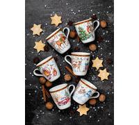 Seltmann Weiden Tasse de Noël Élan avec enfant