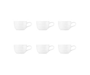 Seltmann Weiden Tasse Terra 20 cl. lot de 6 Blanc