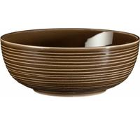 Seltmann Weiden Terra Foodbowl, Schüssel, Schale, Porzellan, Erdbraun, Ø 20.4 cm, 001.765007