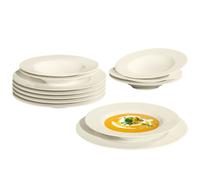 Seltmann Weiden Zoè fine diamond service de table uni 12 pcs.
