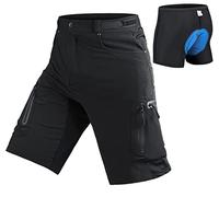 Seltrue Short VTT Homme Short VTT Homme de vélo pour Hommes, Coupe Ample pour Homme Short Montagne Cyclisme VTT Vélo Sports pour Le vélo en Plein