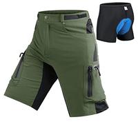 Seltrue Short VTT Homme Short VTT Homme de vélo pour Hommes, Coupe Ample pour Homme Short Montagne Cyclisme VTT Vélo Sports pour Le vélo en Plein