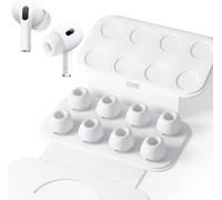 Seltureone 4 Pairs Replacement Earbuds for Airpods Pro/Airpods Pro 2 with Noise Reduction Hole, Soft Silicone Non-Slip Replacement Earplugs ¿ Extra Small