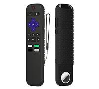 Seltureone Coque Compatible pour Roku Voice Remote Cover, Noir