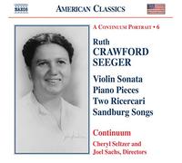 Seltzer - Sachs – Musique de chambre : Continuum Portrait – Import – NAXOS