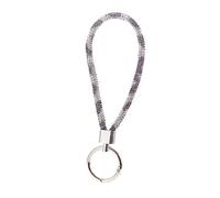 seluluory Diamant Cristal Anti-Perte Corde Paillettes Porte-clés Dragonne Cordon Clé de Voiture Portefeuille Décorations Téléphone Lanière Anti-Perte Accessoire Téléphone