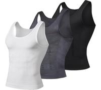 Selure Shaping Tank 2.0 - Débardeur de compression Selure Wear pour homme, chemise de compression Selurewear 2025 pour homme, 3 pièces - A, 3XL