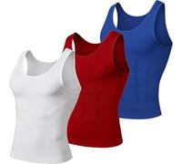 Selure Shaping Tank 2.0 - Débardeur de compression Selure Wear pour homme, chemise de compression Selurewear 2025 pour homme, 3 pièces -B, 3XL