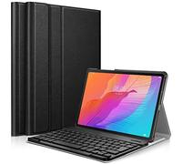 Seluxion - Étui de Protection Slim (Noir) + Clavier Bluetooth pour Huawei MatePad T 10s 10.1 (2020)