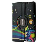 Seluxion - Housse Coque étui pour ASUS EeePad Transformer TF201 Système de Rotation 360 degrés Motif HF05