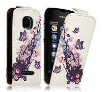 Seluxion - Housse Coque Etui pour Nokia Asha 311 motif HF01