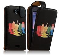 Seluxion - Housse Coque Etui pour Wiko Cink Peax avec Motif KJ14