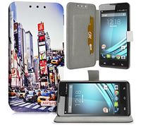 Seluxion - Housse Coque Etui Universel M avec Motif KJ26b pour SFR StarTrail 4