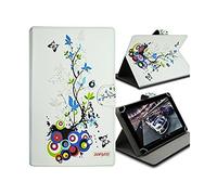 Seluxion - Housse Etui Universel à Rabat Fonction Support avec Motif HF01 pour Tablette Amazon Kindle 7"