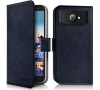 Seluxion - Housse Etui Universel XL Bleu pour Alcatel A7