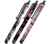 Seluxion - Pack de 3 Stylets universels avec Motifs HF01, HF13, HF17 pour Tablette Tactile Polaroid Rainbow +