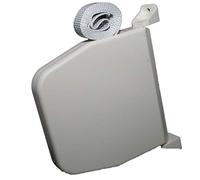 Selve 084801 Enrouleur de sangle pour volets roulants, montage en saillie avec système de charnière, dans la couleur blanc / sans sangle de volet roulant (crème)