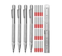 SELVFZ 1 lot de stylos à pointe en carbure pour stylo à tracer en verre et céramique avec pointe en acier