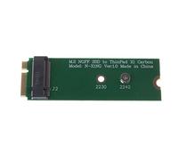 SELVFZ Adaptateur M.2 en carbone pour lecteur d'Ultrabook vers X1 Carbon 20 + 6 broches SSD