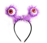 SELVFZ Bandeau lumineux à LED pour Halloween - Yeux d'horreur - Chauve-souris - Cadeau pour enfants et adolescents
