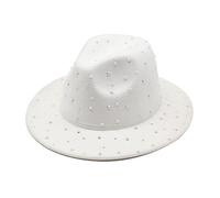 SELVFZ Bejeweled Chapeau de cowboy pour enterrement de vie de jeune fille Disco Cowboy Disco pour acteur Actrice Boîte de nuit