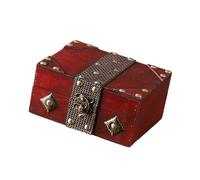 SELVFZ Boîte de rangement en bois antique au design unique - Utilisation polyvalente comme support de bijoux ou accessoires de cinéma - Boîte de rangement de bureau en bois