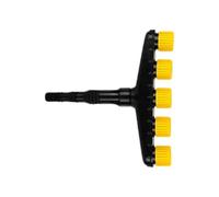 SELVFZ Buse rotative flexible conçue pour une grande surface de couverture dans les pelouses, le jardinage à la maison et l'entretien du paysage, outil d'arrosage efficace brumisateur de jardin