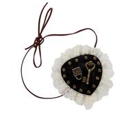 SELVFZ Cache-œil pirate punk vintage en dentelle accessoire pour cosplay, fête sur le thème de déguisement, accessoires de photographie, gothique, punk, steampunk