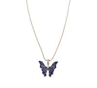 SELVFZ Collier avec pendentif papillon réglable - Bijou tendance pour une personne à la mode