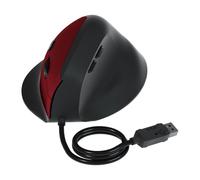 SELVFZ Cordon vertical 6 boutons programmables 3 réglables 1600 DPI USB ergonomique main droite verticale pour ordinateur de bureau